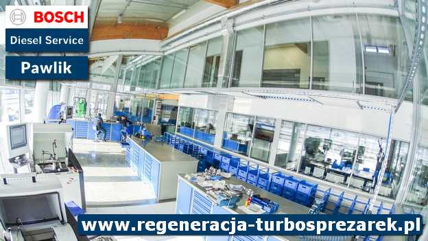 Pracowania regeneracji oraz naprawy turbosprężarek - wyważarki i stoły robocze