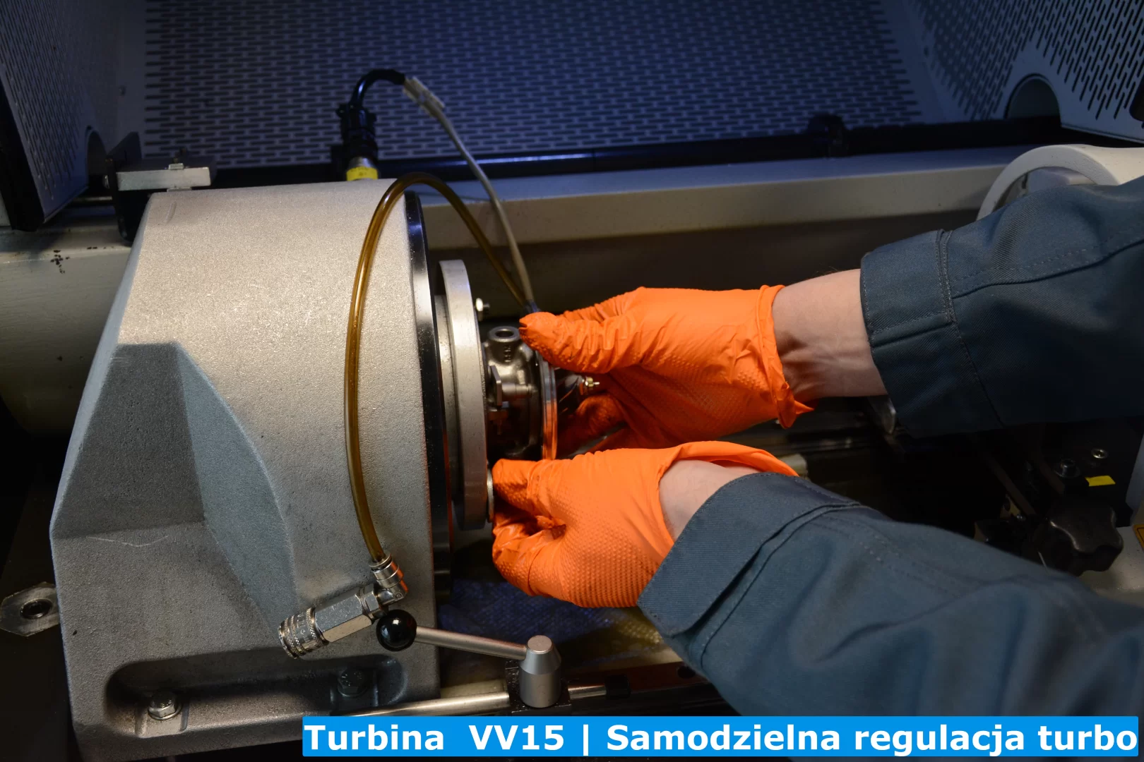 Samodzielna regulacja turbosprężarki VV15