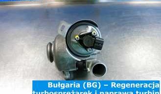 Bułgaria (BG) – Regeneracja turbosprężarek i naprawa turbin w Bułgarii (България) – cała Europa