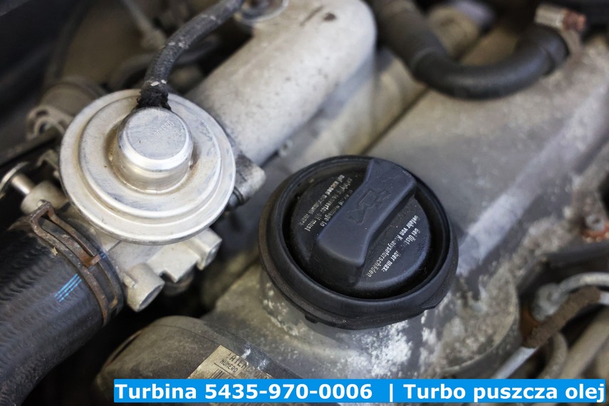 Turbina 5435-970-0006    Turbo puszcza olej