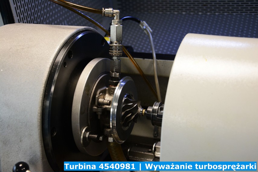 Turbina 4540981   Wyważanie turbosprężarki
