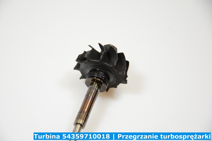 Turbina 54359710018   Przegrzanie turbosprężarki