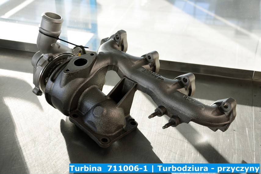 Turbina  711006-1   Turbodziura - przyczyny
