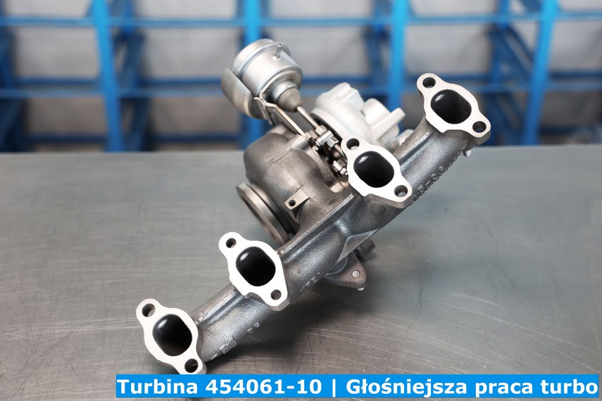 Turbina 454061-10   Głośniejsza praca turbo