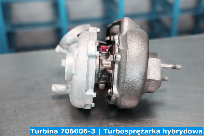 Turbina 706006-3 | Turbosprężarka hybrydowa