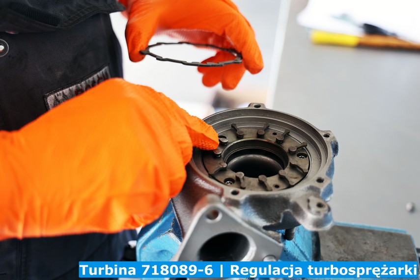 Turbina 718089-6    Regulacja turbosprężarki