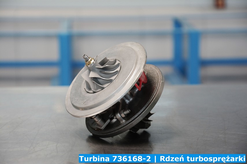 Turbina 736168-2   Rdzeń turbosprężarki