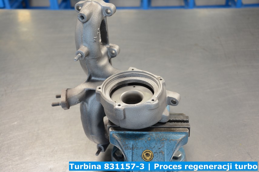 Turbina 831157-3   Proces regeneracji turbo