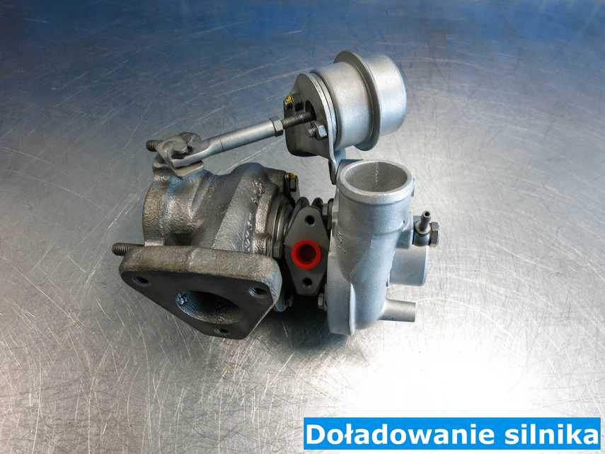 Typowa turbosprężarka służąca jako doładowanie silnika