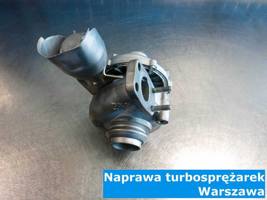 Naprawa turbosprężarek - naprawiona turbosprężarka z Warszawy