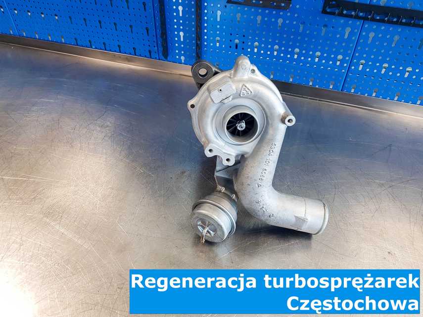Zregenerowana turbosprężarka z Częstochowy