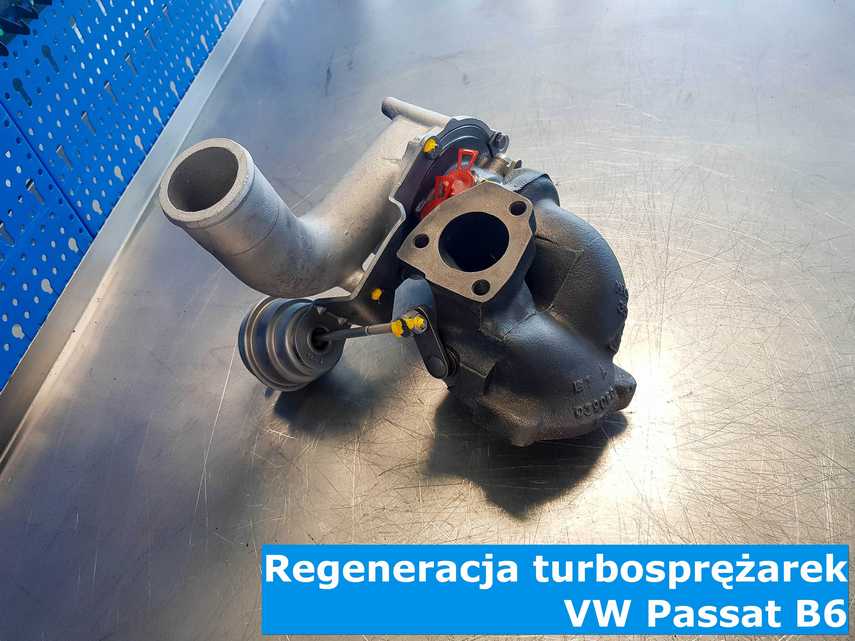 Regeneracja turbosprężarek do samochodów VW Passat B6 - przykładowa turbosprężarka