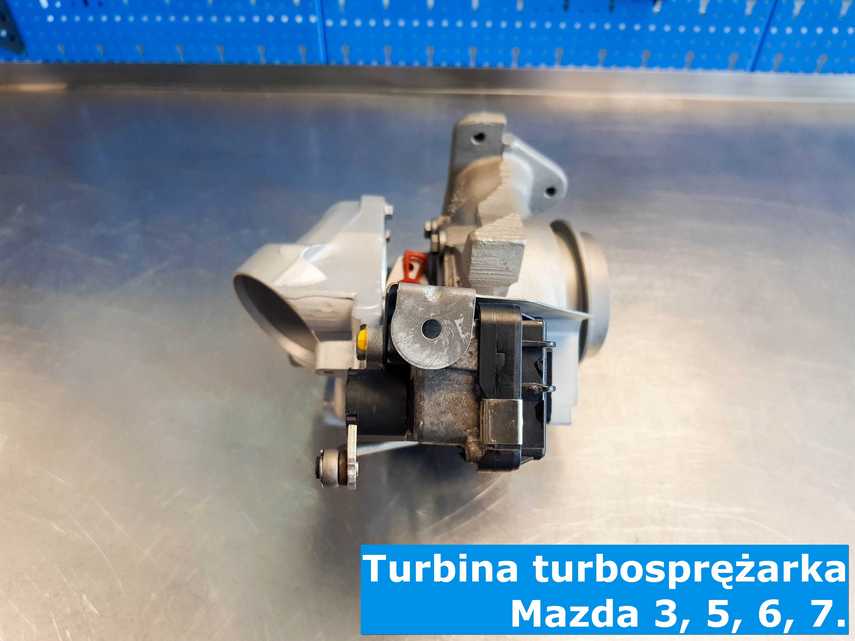 Turbina turbosprężarka Mazda 3, 5, 6, 7 - turbo po regeneracji