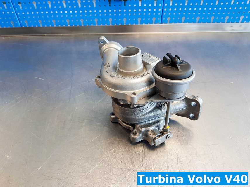Zregenerowana turbosprężarka wykorzystywana w niektórych modelach Volvo