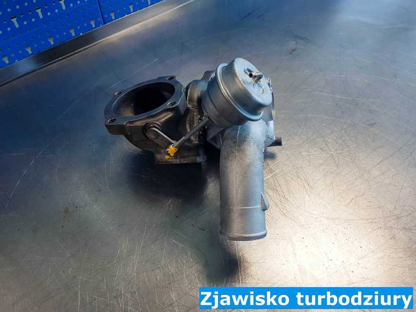 Turbosprężarka ze zmienną geometrią - wyeliminowana turbodziura