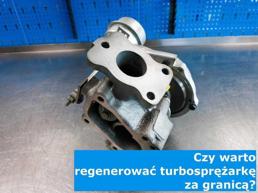 Zregenerowana turbosprężarka dostarczona z zagranicy 