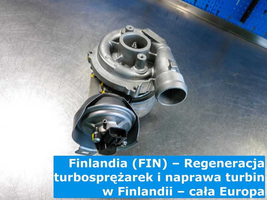 Regenerowana turbosprężarka z Finlandii