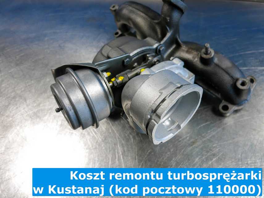 Wyremontowana turbosprężarka z Kustanaj