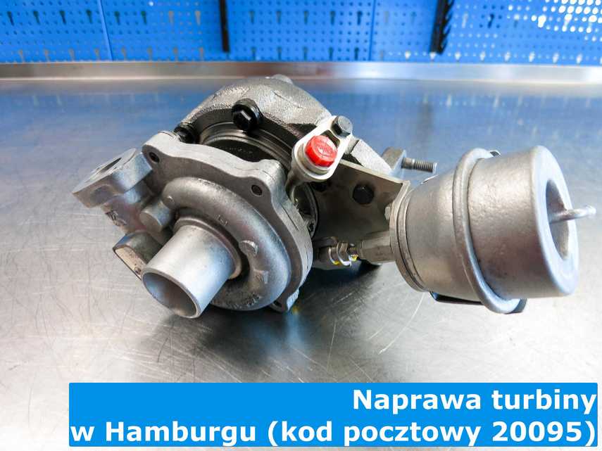 Naprawiona turbosprężarka sprowadzona z Hamburgu