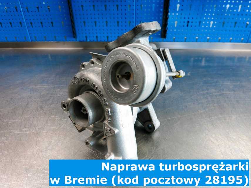 Turbosprężarka naprawiona dla klienta w Bremie