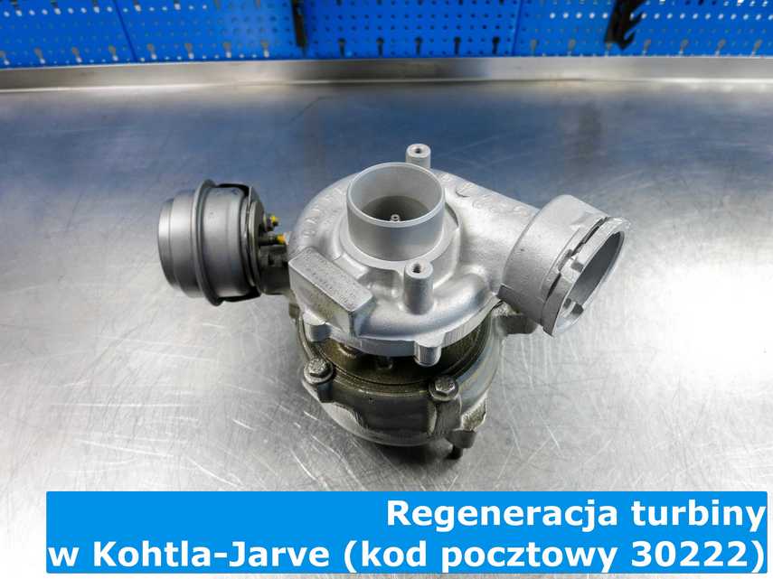 Zregenerowane turbo gotowe do wysyłki do Kohtla-Jarve