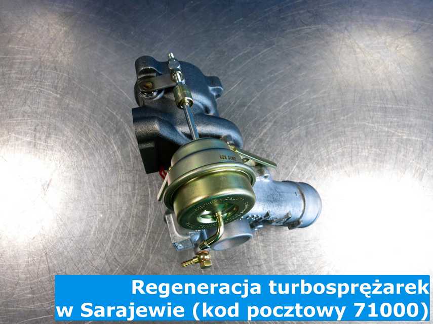 Zregenerowana turbosprężarka z Saragossy