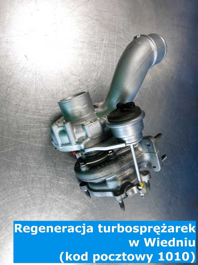Turbosprężarka z Wiednia zregenerowana w serwisie