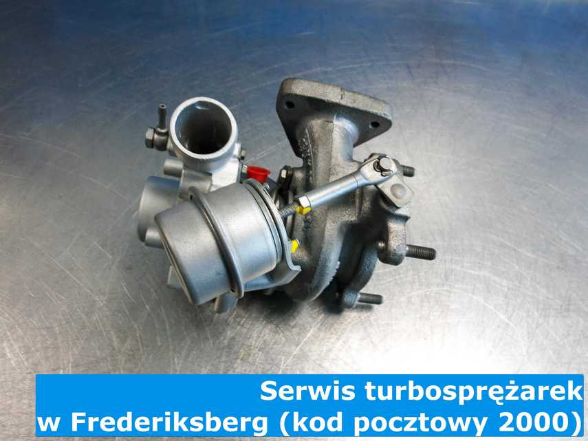 Turbosprężarka z Frederiksberg po wizycie w serwisie