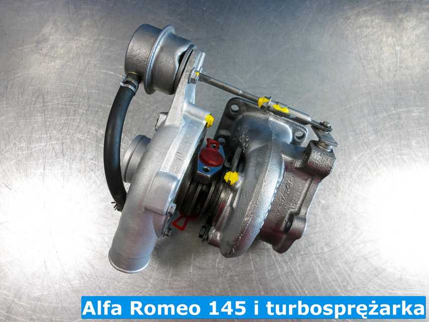 Regeneracja turbosprężarek z Alfy Romeo 145