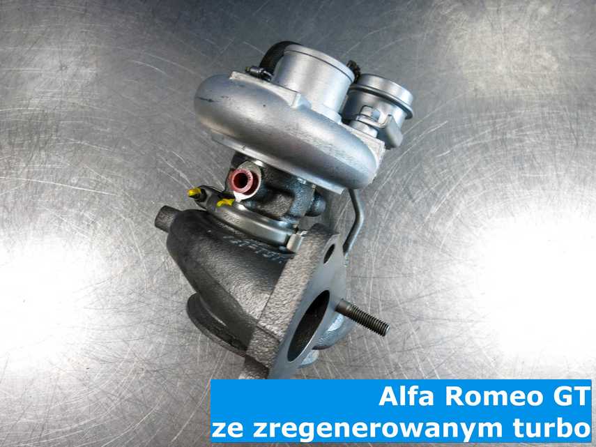 Regenerowana turbina w Alfie Romeo GT