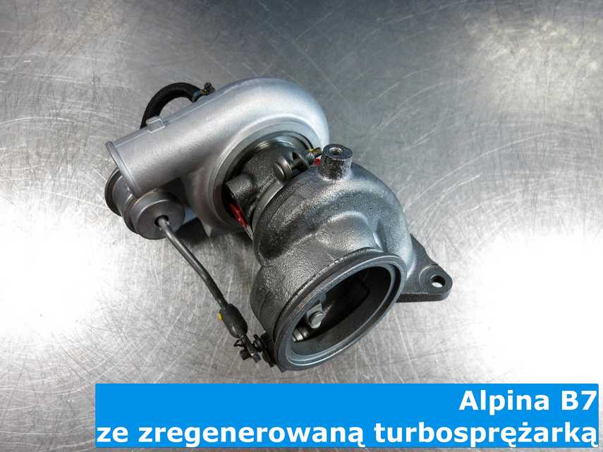 Regenerowana turbosprężarka z Alpiny B7