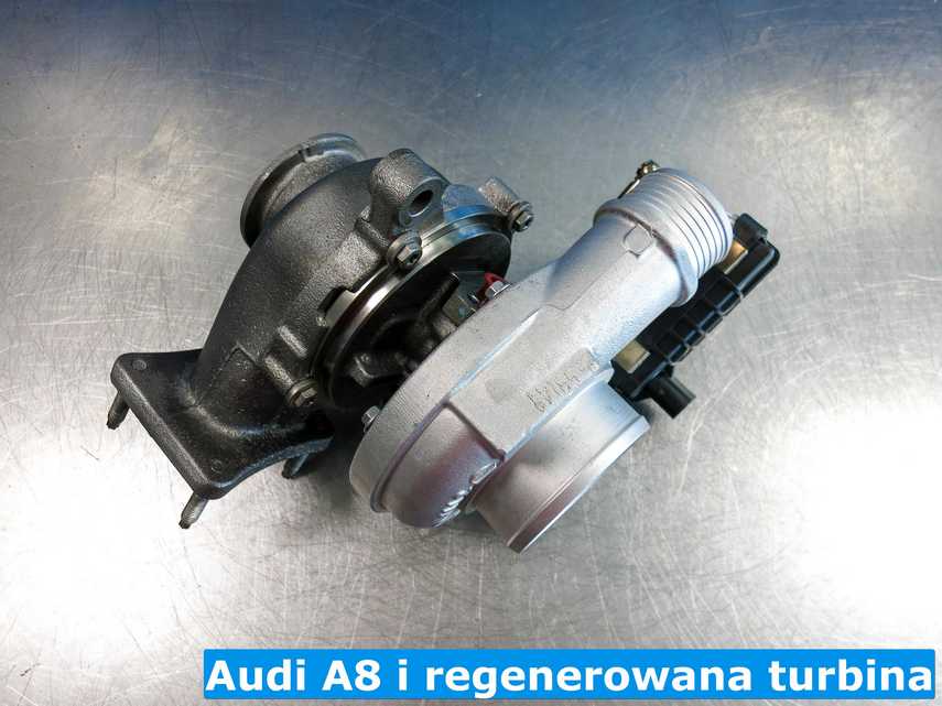 Naprawa i regeneracja turbosprężarek z Audi A8