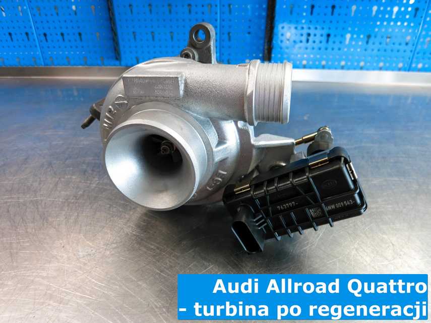 Regenerowane turbosprężarki w Audi Allroad Quattro
