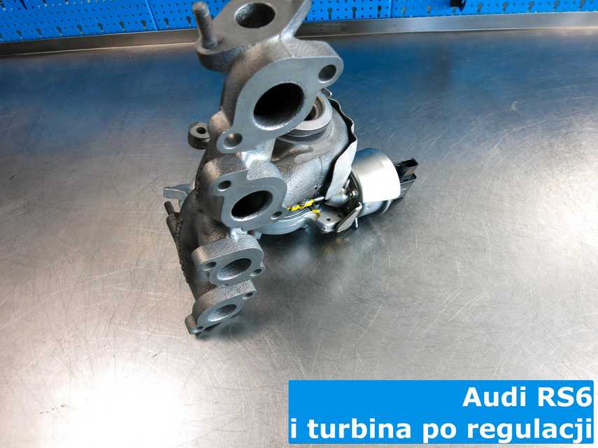 Regulowane i regenerowane turbo z Audi RS6