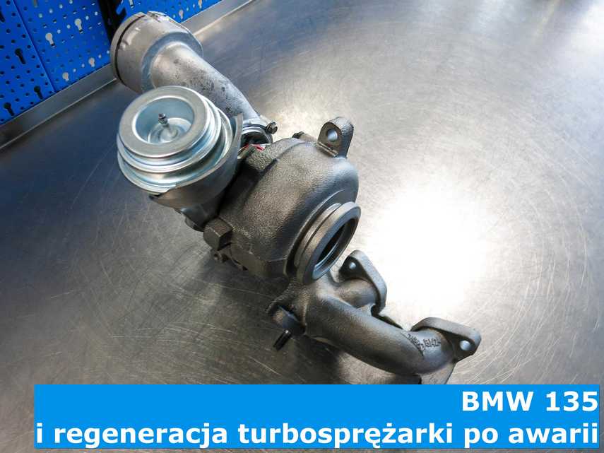 Turbosprężarka z BMW 135 po pełnej regeneracji