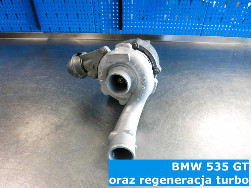 Zregenerowana turbosprężarka z BMW 535 GT