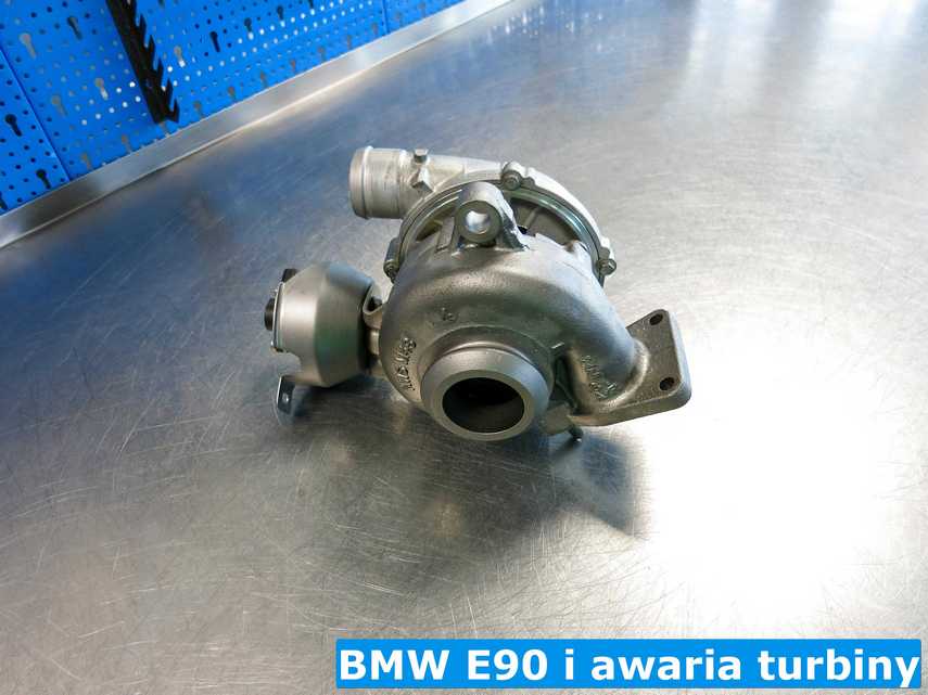 Zregenerowana turbosprężarka z BMW E90