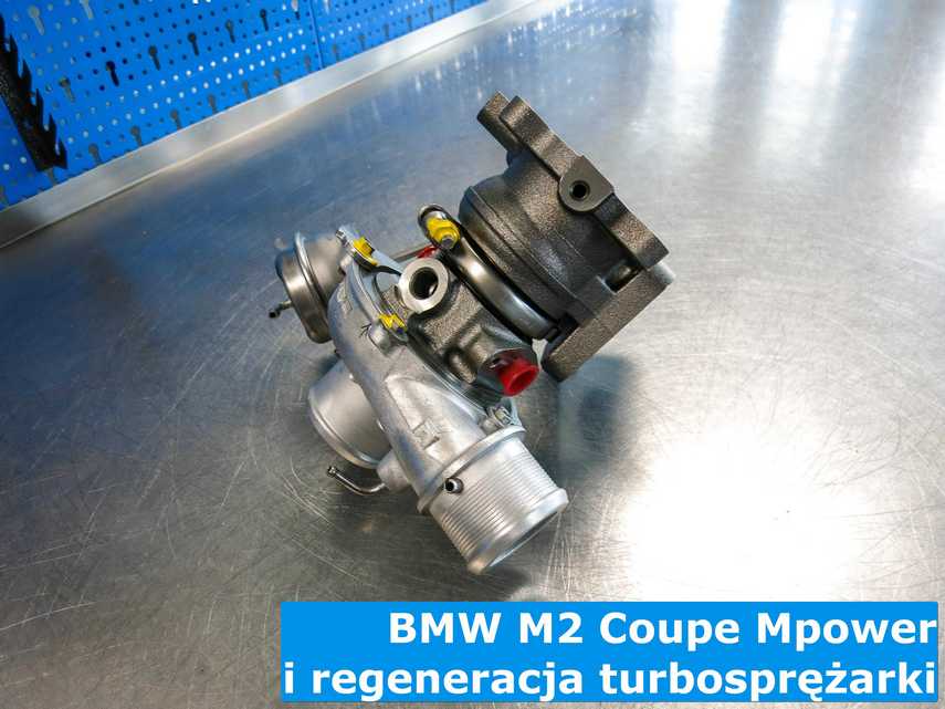 Turbo z BMW M2Coupe Mpower po procesie regeneracji