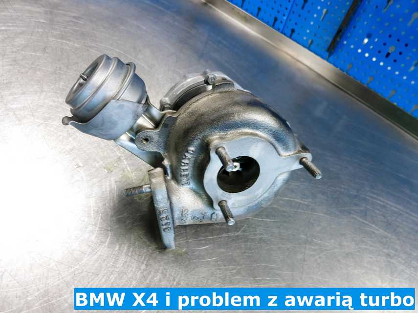 Turbo z BMW X4 zregenerowane w serwisie
