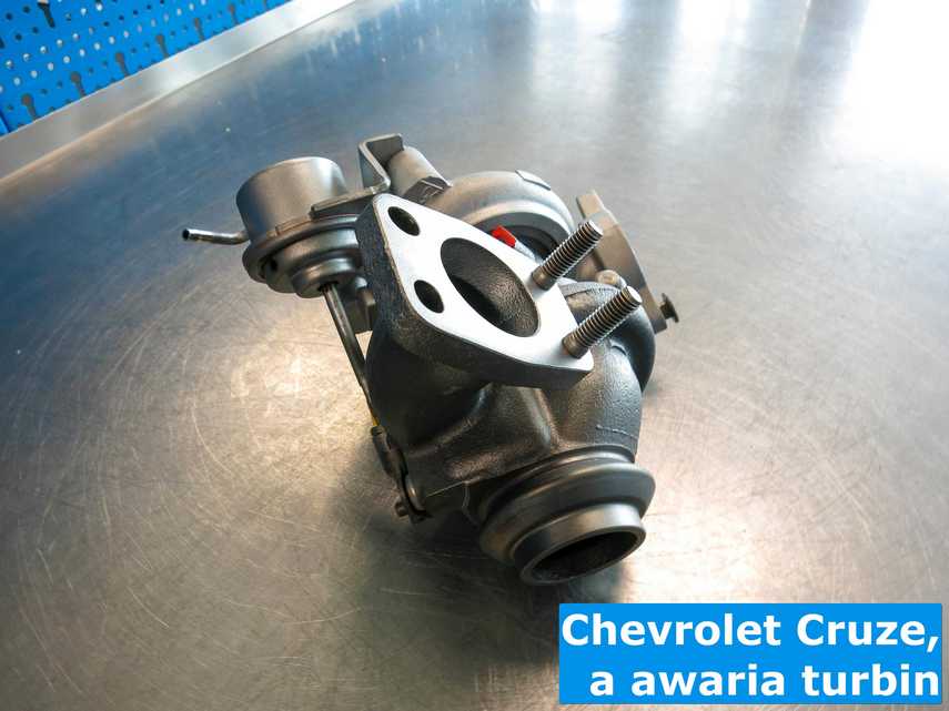 Zregenerowana turbina po awarii z Chevroleta Cruza