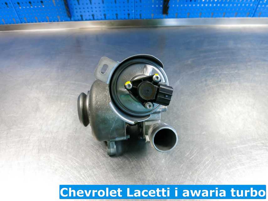 Turbina naprawiona po awarii z Chevroleta Lacetti
