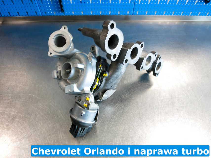 Regenerowana turbina z Chevroleta Orlando