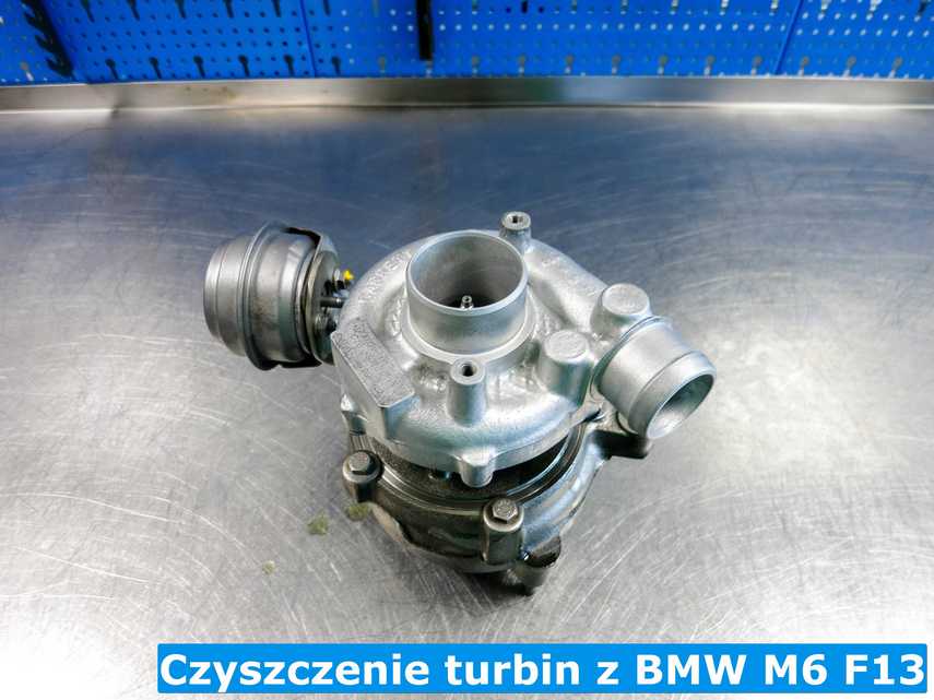 Wyczyszczona turbina do BMW M6 F13