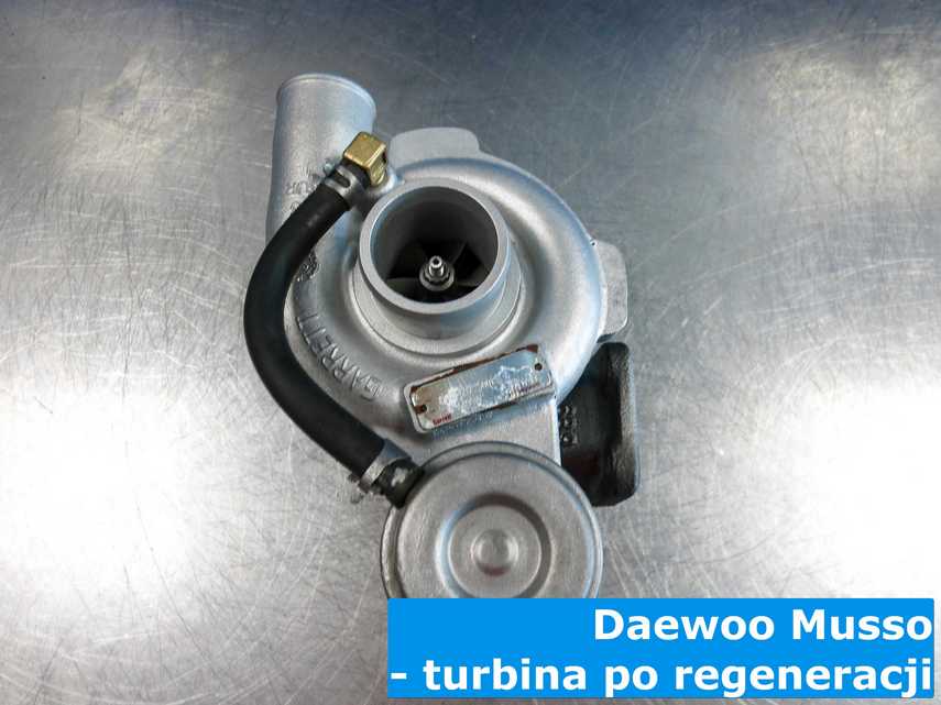 Zdiagnozowana turbosprężarka do Daewoo Musso