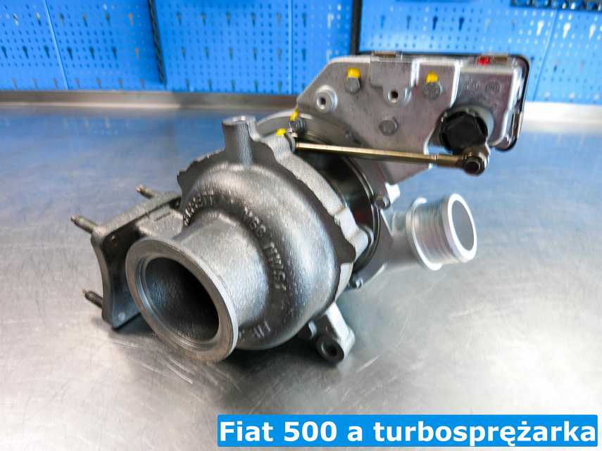Zregenerowane turbo z Fiata 500