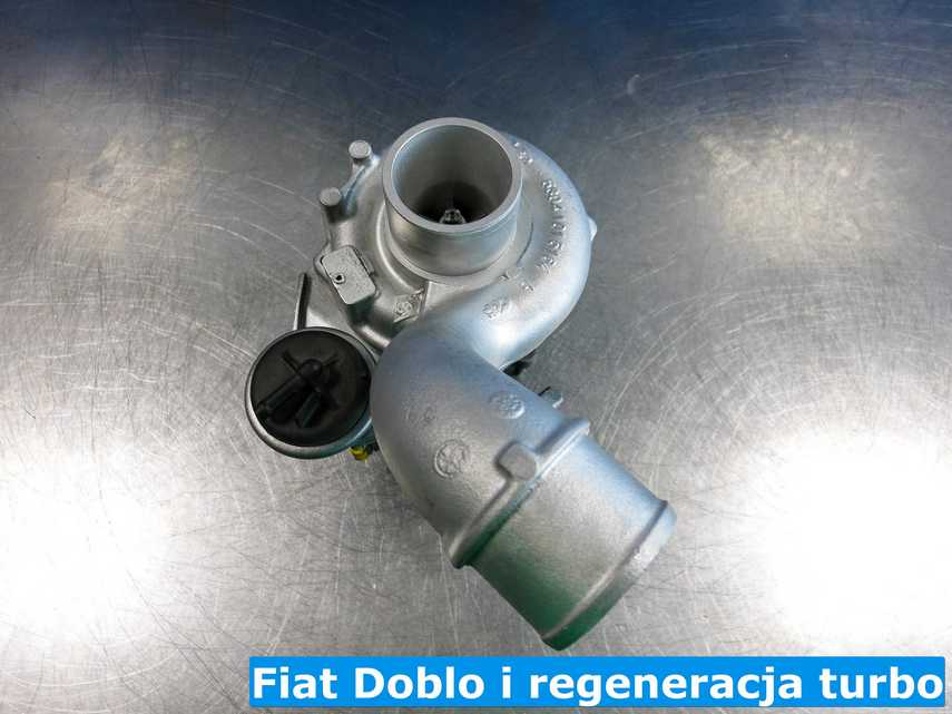Regenerowana turbosprężarka z Fiata Doblo