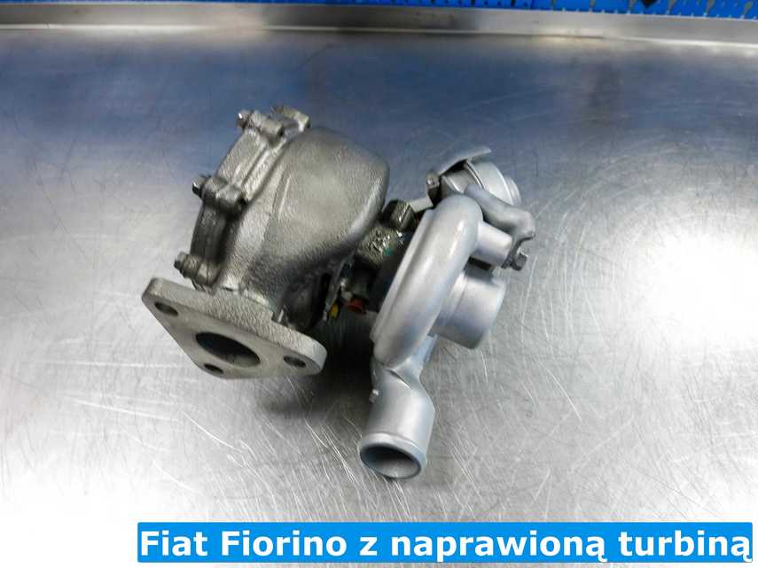Turbina z Fiata Fiorino z wymienionymi częściami