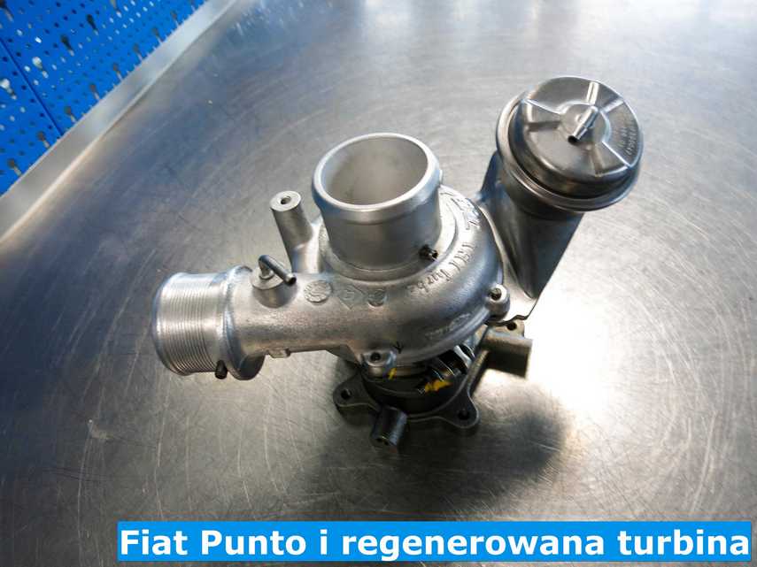 Zregenerowane turbo z Fiata Punto