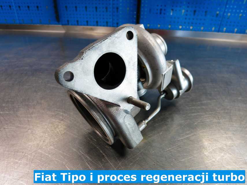 Zregenerowana turbina z Fiata Tipo przy użyciu nowych części