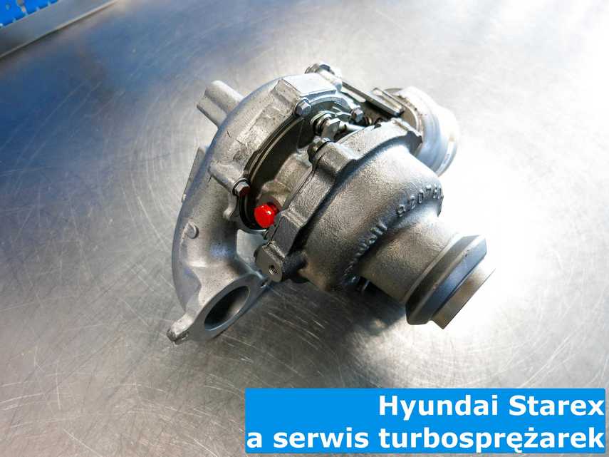 Regenerowana w specjalistycznym serwisie turbina z Hyundaia Starexa